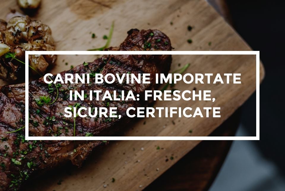 Carni bovine importate